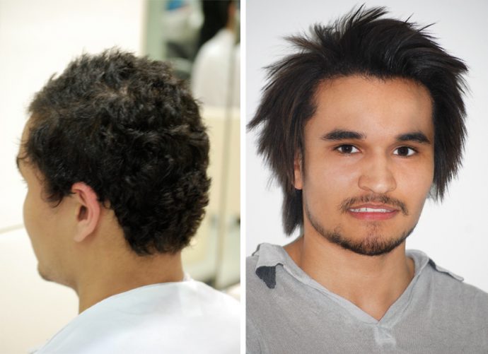 Comment avoir des cheveux lisse homme - Salon making of