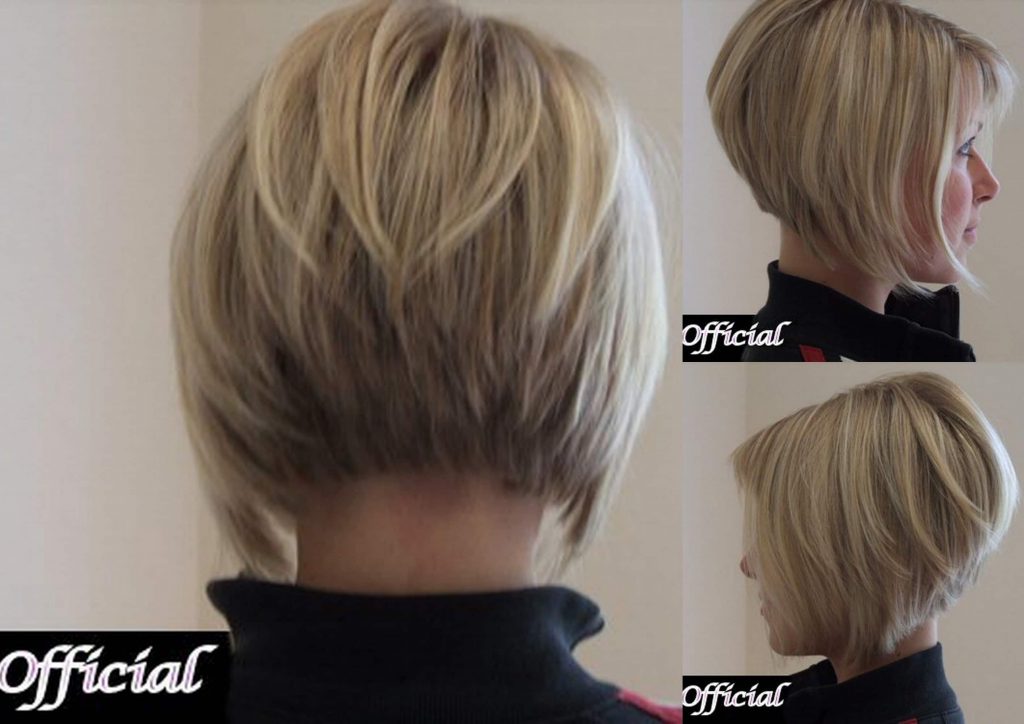 Coupe cheveux carré plongeant mi long - Salon making of