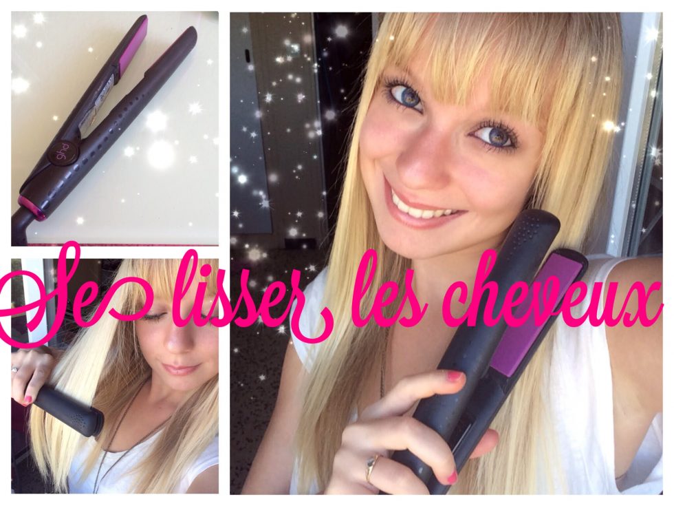 Comment bien se lisser les cheveux avec un lisseur - Salon making of