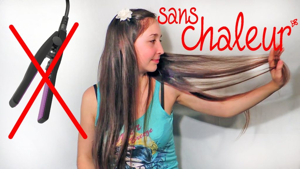 Comment avoir les cheveux lisse sans defrisage homme - Salon making of