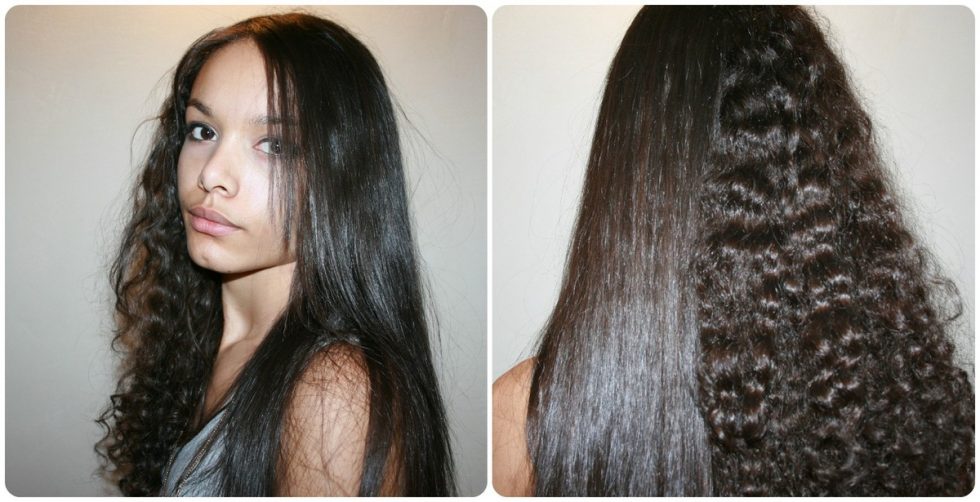 Coupe cheveux lisse - Salon making of