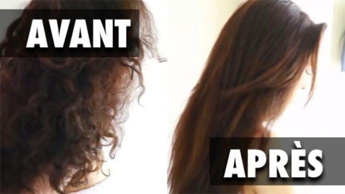 Lisser ses cheveux sans lisseur - Salon making of