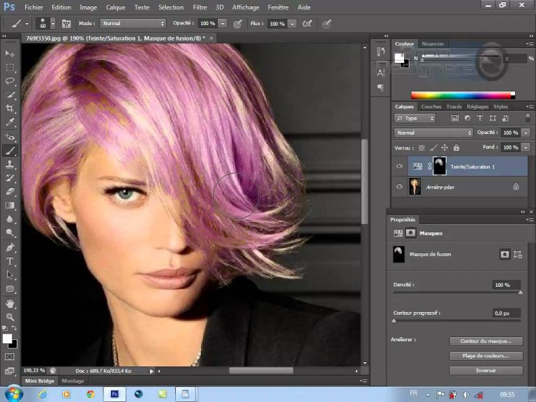 Simulateur de coiffure en ligne Salon making of