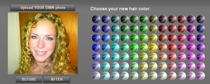 essayer une couleur de cheveux virtuellement